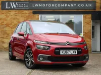 Used Citroën C4 Picasso Flair 120 HP (88 kW) 2017 Red MPV