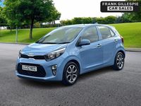 Used Kia Picanto 2022 Blue Hatchback