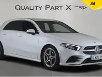 Used Mercedes A200 AMG line 2020 White Hatchback