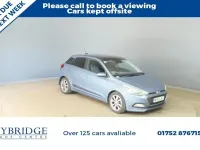 Used Hyundai i20 Premium SE 84 HP (61 kW) 2016 Blue Hatchback