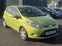 Used Ford Fiesta 82 HP (60 kW) 2010 Green Hatchback