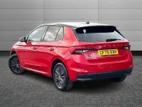 Used Skoda Fabia Design Edition 113 HP (83 kW) 2026 Velvet red metallic black magic pearl effect Hatchback