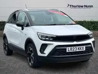 Used Vauxhall Crossland Ultimate 130 HP (95 kW) 2023 White SUV