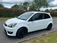 Used Ford Fiesta Zetec 2008 White Hatchback