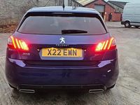 Used Peugeot 308 GTi 205 HP (150 kW) 2015 Blue Hatchback