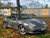Used Porsche 911 Carrera Cabriolet 2001 Grey Cabriolet