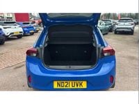 Used Vauxhall Corsa Elite 75 HP (55 kW) 2021 Blue Hatchback