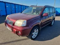 Used Nissan X-Trail 136 HP (100 kW) 2007 Red SUV
