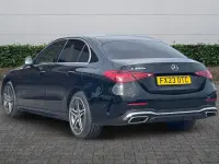 Used Mercedes C300e AMG line 2023 Black Sedan
