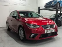 Begagnad Seat Ibiza FR 115 HK (84 kW) 2019 Röd Halvkombi