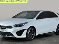 Used Kia Ceed GT-Line 160 HP (117 kW) 2023 White Hatchback