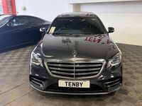 Used Mercedes S350 AMG line 2018 Black Sedan