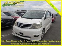 Used Toyota Alphard 2007 White MPV