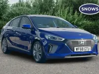 Used Hyundai Ioniq Premium SE 141 HP (103 kW) 2018 Blue Hatchback