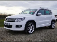 Used VW Tiguan R-line 170 HP (125 kW) 2012 White SUV