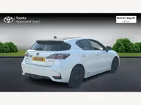 Used Lexus CT200h Sport Line 136 HP (100 kW) 2016 White/black Hatchback