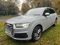 Used Audi Q7 S-Line 218 HP (160 kW) 2017 Grey SUV