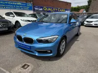 Used BMW 118 Impressive 2018 Blue Hatchback