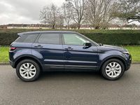 Used Land Rover Range Rover evoque SE 2016 Blue Estate