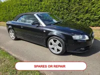 Used Audi A4 Cabriolet S-Line 140 HP (102 kW) 2008 Black Cabriolet