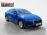 Used Skoda Octavia SE Technology 110 HP (80 kW) 2021 Blue Hatchback