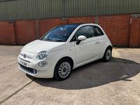 Used Fiat 500 Lounge 2019 White Hatchback