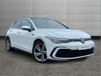 Used VW Golf VIII R-line 147 HP (108 kW) 2022 White Hatchback