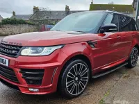 Second-hand Land Rover Range Rover Autobiography Dynamic 292 CP (214 kW) 2013 Roșu SUV