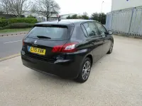 Used Peugeot 308 Active 110 HP (80 kW) 2015 Black Hatchback