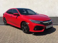 Used Honda Civic Prestige 180 HP (132 kW) 2017 Red Hatchback