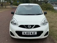 Used Nissan Micra Visia 80 HP (58 kW) 2015 White Hatchback