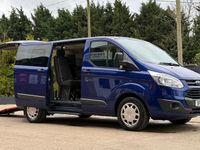 Used Ford Tourneo Custom Zetec 2017 Blue Van