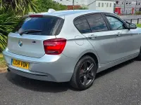 Used BMW 118 Sport Line 143 HP (105 kW) 2014 Silver Hatchback