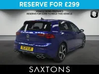 Used VW Golf VII R 320 HP (235 kW) 2021 Blue Hatchback