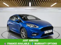 Usado Ford Fiesta ST-Line 155 HP (114 kW) 2020 Azul Citadino