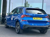 Used Skoda Kamiq Monte Carlo 113 HP (83 kW) 2024 Race blue metallic SUV