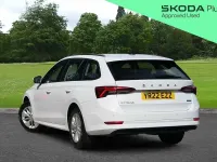 Used Skoda Octavia SE Technology 110 HP (80 kW) 2022 White Estate