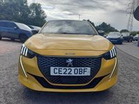 Used Peugeot 208 Premium 2022 Yellow Hatchback