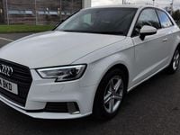 Used Audi A3 2016 White Hatchback