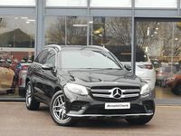 Used Mercedes GLC220 AMG line 170 HP (125 kW) 2018 Black SUV