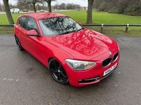 Used BMW 114 Sport Line 2012 Red Hatchback