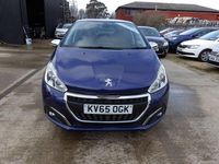 Used Peugeot 208 Allure 75 HP (55 kW) 2015 Blue Hatchback