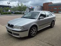 Used Skoda Octavia RS 180 HP (132 kW) 2004 Silver Hatchback