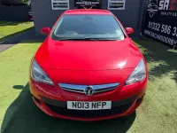 Used Vauxhall Astra GTC SRi 140 HP (102 kW) 2013 Red Hatchback