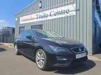 Used Seat Leon FR 125 HP (91 kW) 2018 Black Coupe