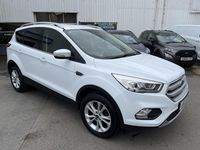 Used Ford Kuga Titanium 150 HP (110 kW) 2018 White SUV