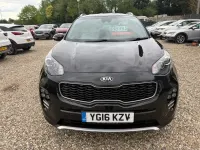 Begagnad Kia Sportage GT-Line 134 HK (98 kW) 2016 Svart SUV