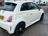 Used Abarth 500 135 HP (99 kW) 2014 White Hatchback