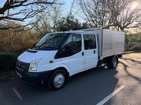 Used Ford Transit 100 HP (73 kW) 2013 White Cabriolet