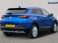 Used Vauxhall Grandland X Sport 130 HP (95 kW) 2018 Blue SUV